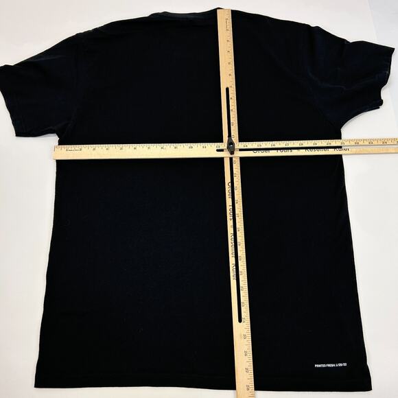 Winnie The Pooh Cyborg T Shirt Mens L Large Black On Black Robot Super Fresh Tee - Picture 7 of 7